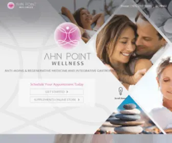 Ahnpointwellness.com(Integrative Gastroenterology Boston) Screenshot