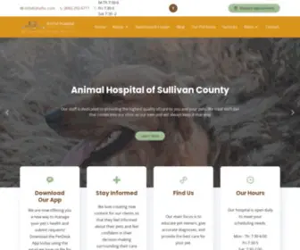 Ahofsc.com(Animal Hospital of Sullivan County) Screenshot