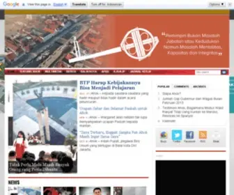 Ahok.org(Bersih, Transparan, Profesional) Screenshot