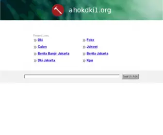 Ahokdki1.org(Joko Widodo & Basuki Tjahaja Purnama) Screenshot