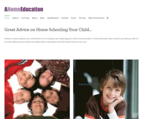 Ahomeeducation.co.uk(Just World School) Screenshot