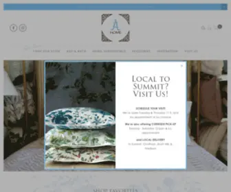 Ahomesummit.com(Fine Linens) Screenshot