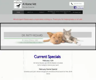 Ahomevet.com(Ahomevet) Screenshot