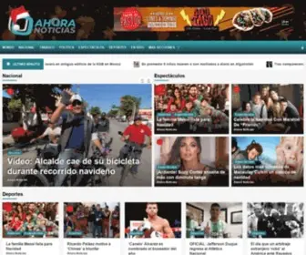 Ahoranoticias.com.mx(Ahora Noticias) Screenshot