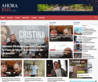 Ahorapais.com(Ahora País) Screenshot
