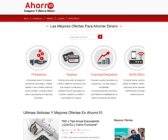 Ahorro10.com(Compara Productos Y Ofertas Y Ahorra Dinero) Screenshot