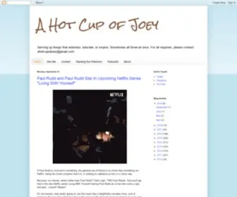 Ahotcupofjoey.com(A Hot Cup of Joey) Screenshot