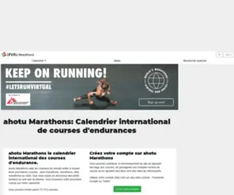 Ahotu.fr(Ahotu Marathons) Screenshot