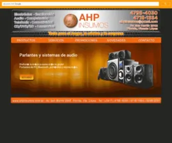 Ahpinsumos.com.ar(AHP Insumos) Screenshot