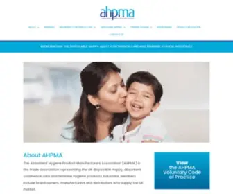 Ahpma.co.uk(Home — AHPMA) Screenshot