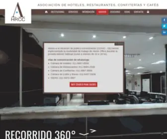 AHRCC.org.ar(Asociación de Hoteles) Screenshot