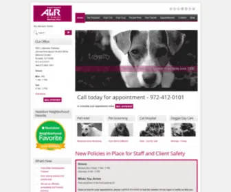 AHRDVM.com(Animal Hospital of Rowlett Veterinary Clinic) Screenshot