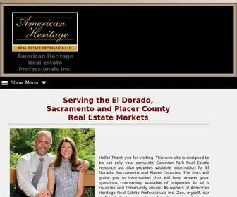 Ahrep.com(American Heritage Real Estate Professionals Inc) Screenshot