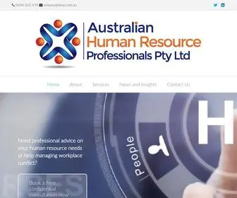 AHRP.com.au(Professional advice on human resource issues) Screenshot