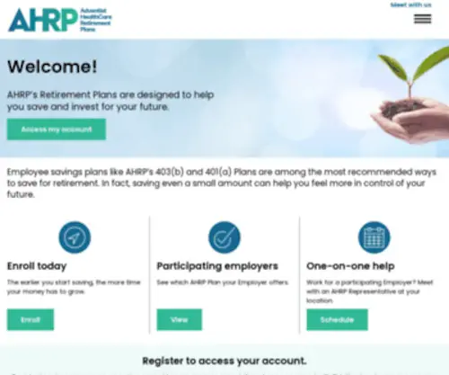 AHRP.com(AHRP) Screenshot