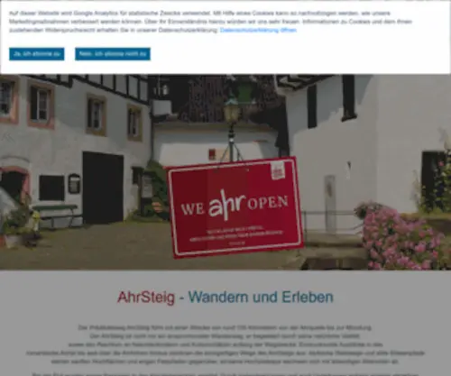 Ahrsteig.de(Ahrsteig) Screenshot