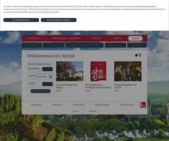 Ahrtal.de(Ahrtal-Tourismus) Screenshot