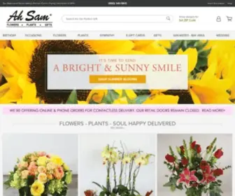 Ahsam.com(Ah Sam Floral Co) Screenshot