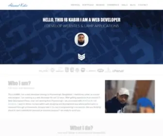 Ahsanulkabir.com(Website Development & Web Design Bangladesh (Mymensingh)) Screenshot