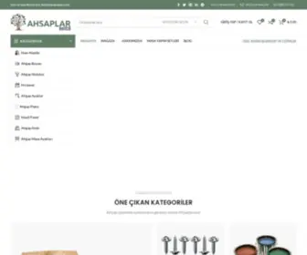 Ahsaplar.com(Ahşap ve Ahşaba Dair Aradığınız Her Şey) Screenshot