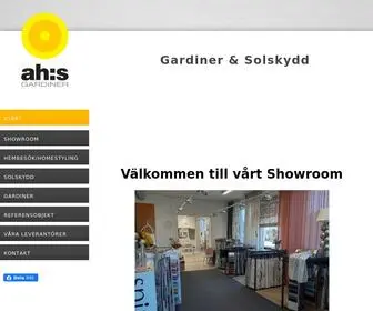 Ahsgardiner.se(S Gardiner) Screenshot