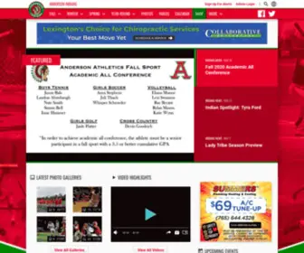 Ahsindians.com(Team Home Anderson Indians Sports) Screenshot