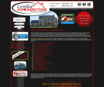 Ahsjob.com(Certified Home Inspections) Screenshot