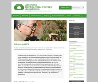 Ahta.org(American Horticultural Therapy Association) Screenshot