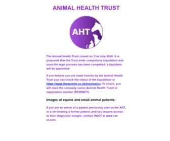 AHT.org.uk Screenshot