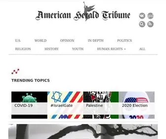 Ahtribune.ca(American Herald Tribune) Screenshot