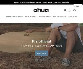 Ahuasurf.com(Ahua Surf) Screenshot