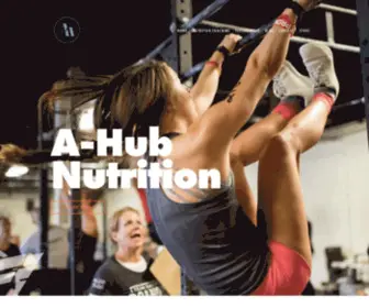 Ahubnutrition.com(A-HUB NUTRITION) Screenshot