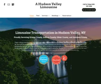 Ahudsonvalleylimo.com(A Hudson Valley Limousine) Screenshot