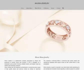 Ahurajewelry.com(Ahura Jewelry) Screenshot