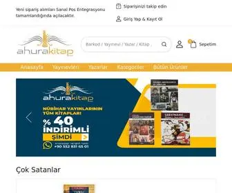 Ahurakitap.com(Ahura Kitap) Screenshot