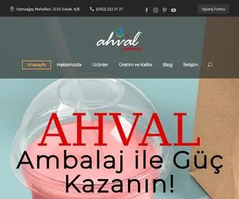 Ahvalambalaj.com(Ahval Ambalaj) Screenshot