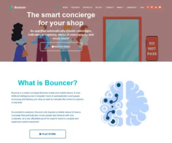 AI-Bouncer.com(Your digital concierge) Screenshot