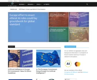 AI-Europe.eu(AI Europe) Screenshot