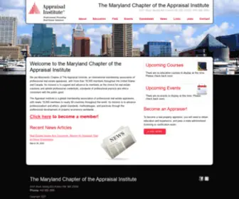 AI-MD.org(Appraisal Institute) Screenshot