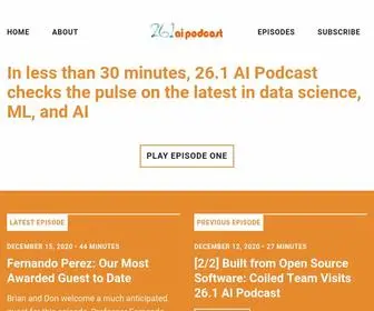 AI-Podcast.com(Don Sheu and Brian Ray are friends with one mission) Screenshot