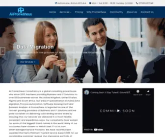 AI-Prometheus.com(Ai-prometheus Consultancy) Screenshot
