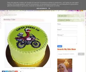 AI-Sha.biz(Cupcake Cake Cookies Kek Cawan & Edible Image Printing) Screenshot