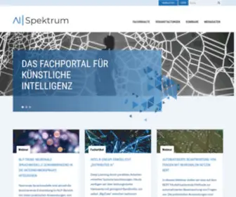 AI-Spektrum.de(AI Spektrum) Screenshot