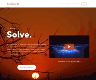 AI4Bharat.org(AI4Bharat (AI for Bharat)) Screenshot