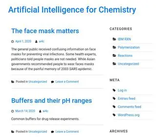 AI4C.com(Embrace Artificial Intelligence) Screenshot