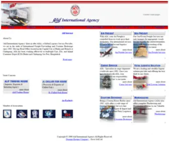 Aia-BD.com(Alif International Agency) Screenshot