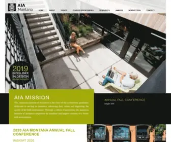 Aia-MT.org(AIA Montana) Screenshot