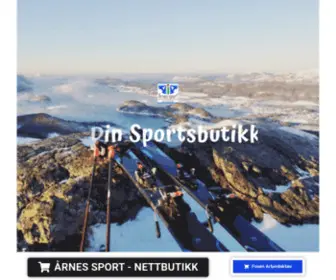 Aia-Sport.no(Årnes Sport) Screenshot