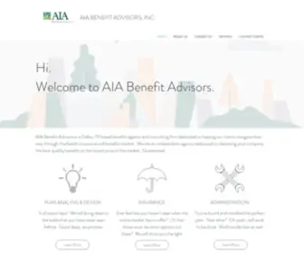 Aiabenefits.com(AIA Benefit Advisors) Screenshot