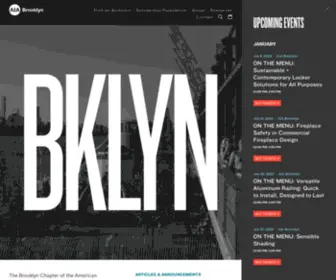 Aiabrooklyn.org(AIA Brooklyn) Screenshot